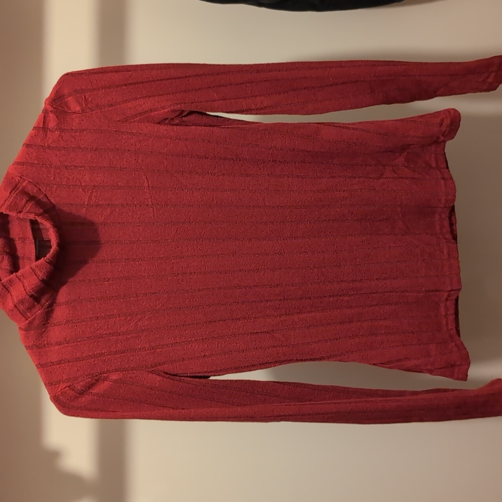 Red long sleeves